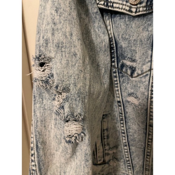 CANTON WALKER| WOMENS JEAN JACKET| SIZE‎ MEDIUM - Picture 7 of 10